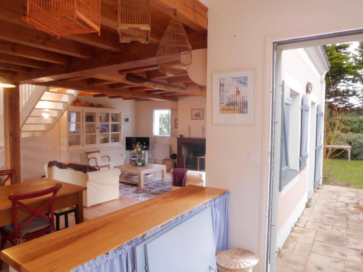 Charmante Maison A Sauzon Avec Grand Jardin, Proche Commerces Et Plage - Fr-1-418-82 Zewnętrze zdjęcie